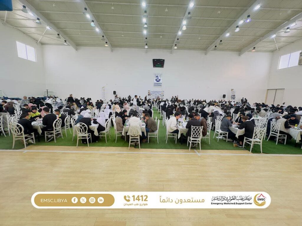WhatsApp Image 2026 04 04 at 8.48.44 PM - تأمين طبي ناجح لمسابقة تعليمية كبرى في زليتن